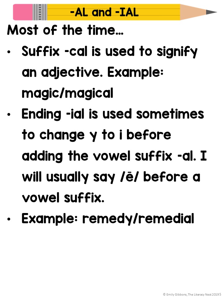 Advanced Orton-Gillingham Activities for -AL and -IAL | Word List Builder